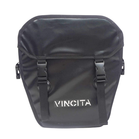vincitabikebag bicycle bag Single Pannier Waterproof L with Cover