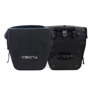 vincitabikebag bicycle bag Waterproof Large Pannier (Pair) - Vincita Standard Clilp