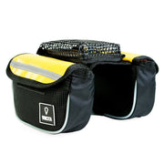 Vincita Co., Ltd. bicycle bag Yellow / th B029T Top Tube Bag Duo Tarpaulin